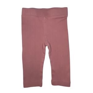 KATE QUINN mauve ribbed leggings for infant 6-12 months